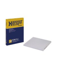 Pollen filter interior 253-225mm 20mm HENGST FILTER for...