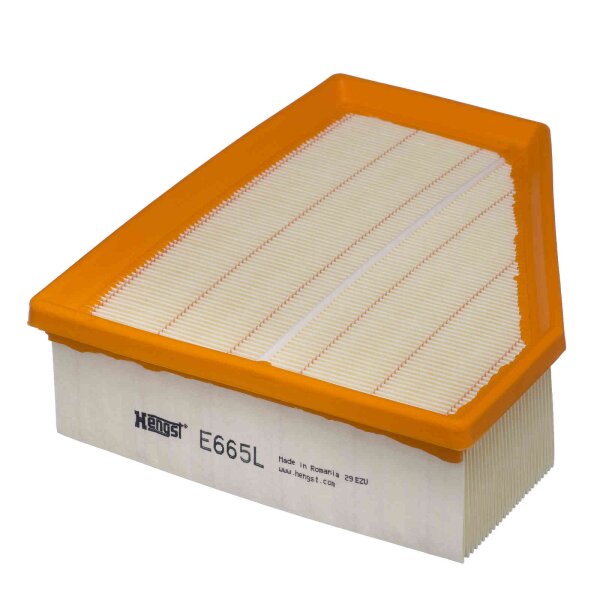 Air filter cartridge HENGST for VW PHAETON