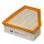 Air filter cartridge HENGST for VW PHAETON