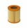 Air filter cartridge HENGST for AUDI A6 C6