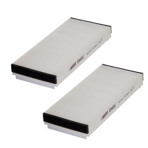 Pollen filter interior 264-124mm 39mm HENGST FILTER for MERCEDES-BENZ and others