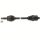 Drive Shaft 613mm M24x1.5 Ø 91mm SPIDAN for e.g. OPEL Astra