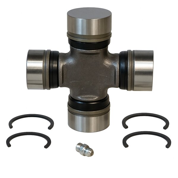 Gelenk Gelenkwelle Kreuzgelenk Ø 30mm mit Fettschmierung 57mm LÖBRO