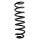 Suspension spring front axle coil spring Ø116mm SPIDAN for e.g. MERCEDES GLC