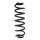 Suspension spring rear axle coil spring Ø112mm SPIDAN for SKODA Superb III and others
