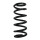 Suspension spring rear axle coil spring Ø136mm SPIDAN for e.g. FORD Mondeo V