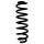 Suspension spring rear axle coil spring Ø104mm SPIDAN for e.g. OPEL Insignia