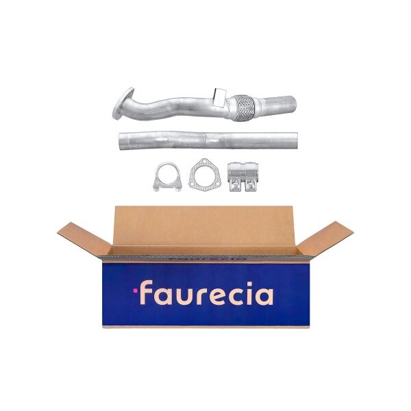Abgasrohr Easy2Fit mit Anbauteilen HELLA für AUDI A4 A6 SKODA SUPERB VW PASSAT