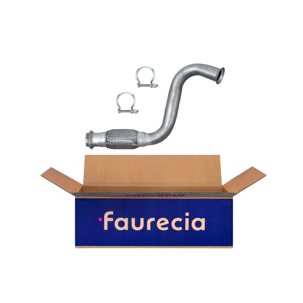 Exhaust Pipe Front FAURECIA Kit Easy2Fit for e.g. CITROËN C4
