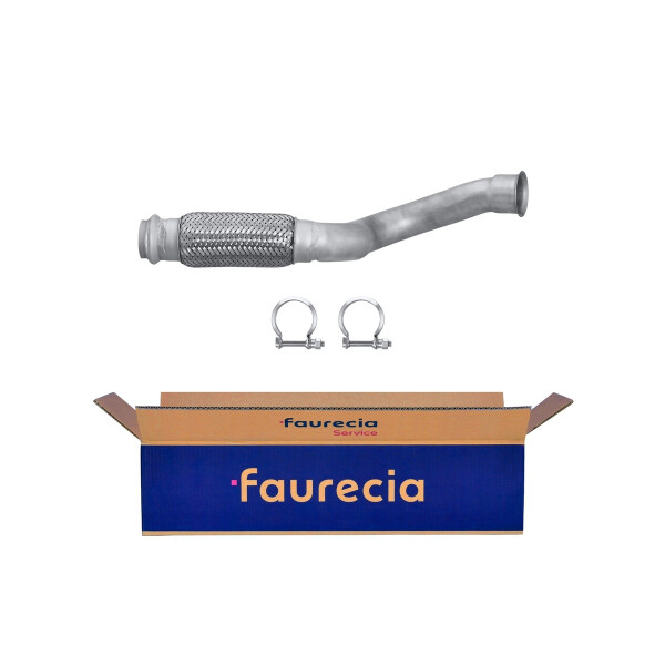Exhaust Pipe Front FAURECIA Kit Easy2Fit for e.g. CITROËN Berlingo