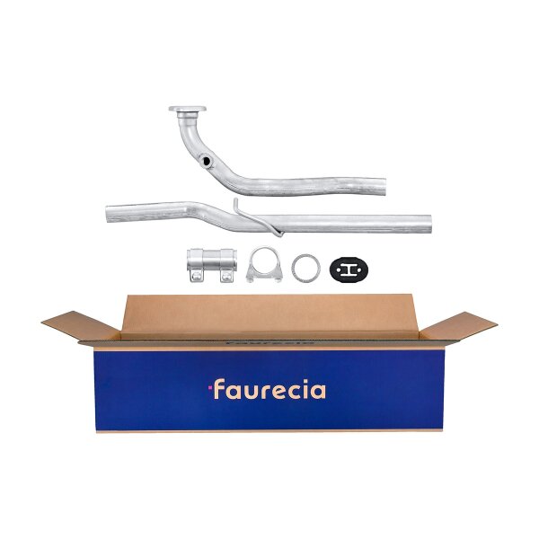 Exhaust Pipe Front FAURECIA Kit Easy2Fit for e.g. DAIHATSU Cuore