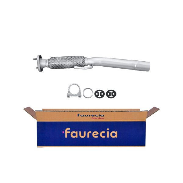 Exhaust Pipe Front FAURECIA Kit Easy2Fit for e.g. FIAT Brava