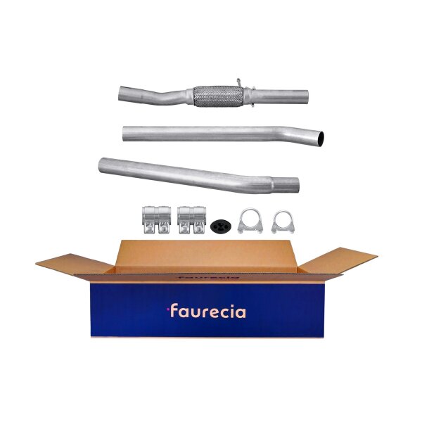 Frontpipe Exhaust Pipe Front FAURECIA Kit Easy2Fit for FIAT Panda