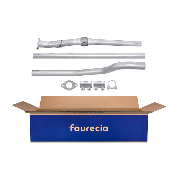 Exhaust Pipe Front FAURECIA Kit Easy2Fit for e.g. ALFA ROMEO MiTo
