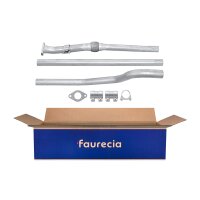Exhaust Pipe Front FAURECIA Kit Easy2Fit for e.g. ALFA...