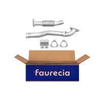 Exhaust Pipe Front FAURECIA Kit Easy2Fit for e.g. FIAT Croma