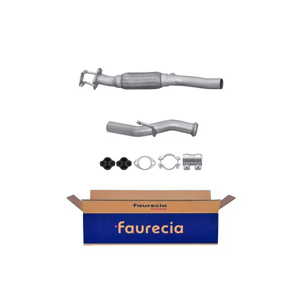 Abgasrohr Easy2Fit mit Anbauteilen HELLA für GETZ (TB)