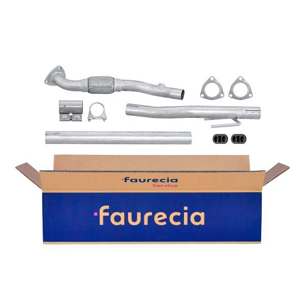 Exhaust Pipe Front FAURECIA Kit Easy2Fit for e.g. OPEL Signum