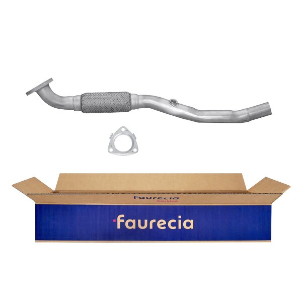 Exhaust Pipe Front FAURECIA Kit Easy2Fit for e.g. OPEL Corsa