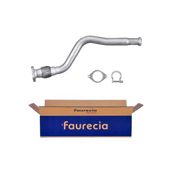Exhaust Pipe Front FAURECIA Kit Easy2Fit for e.g. RENAULT Clio