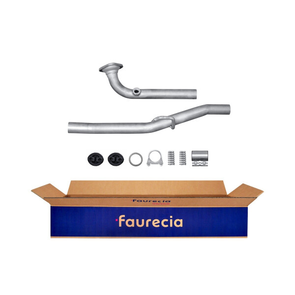 Exhaust Pipe Front FAURECIA Kit Easy2Fit for e.g. TOYOTA Yaris/Vitz