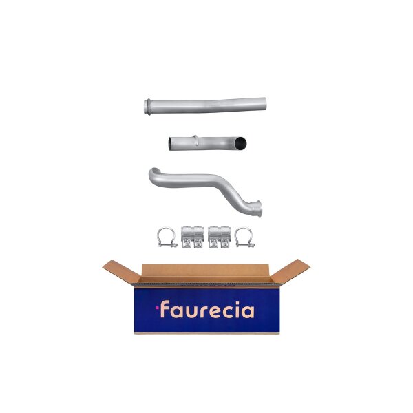 Exhaust Pipe Centre FAURECIA Kit Easy2Fit for e.g. CITROËN C4 Grand Picasso