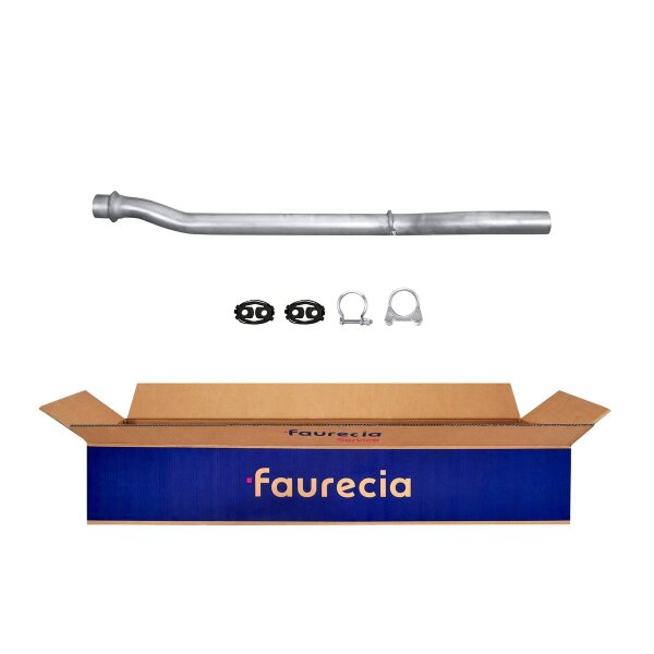 Exhaust Pipe Centre FAURECIA Kit Easy2Fit for e.g. CITROËN C5