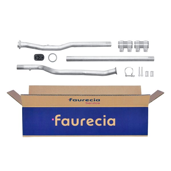 Exhaust Pipe Centre FAURECIA Kit Easy2Fit for e.g. CITROËN Saxo