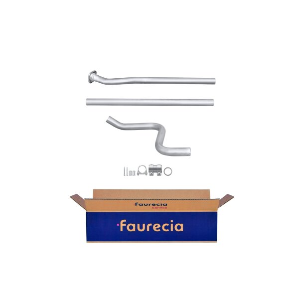 Exhaust Pipe Centre Mid-Pipe FAURECIA Kit Easy2Fit for CITROËN C3