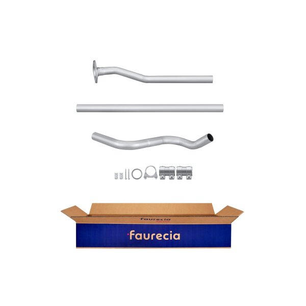 Exhaust Pipe Centre Mid-Pipe FAURECIA Kit Easy2Fit for CITROËN C2