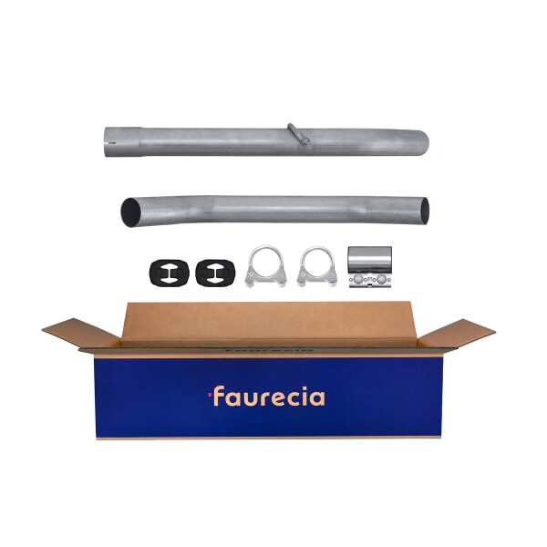Exhaust Pipe Centre FAURECIA Kit Easy2Fit for e.g. CITROËN C5