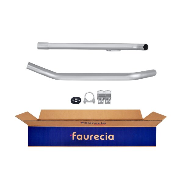 Exhaust Pipe Centre FAURECIA Kit Easy2Fit for e.g. DACIA Duster