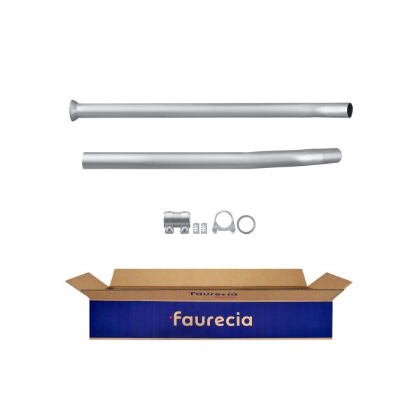 Exhaust Pipe Centre FAURECIA Kit Easy2Fit for e.g. AUTOBIANCHI Y10