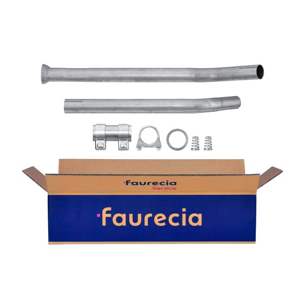 Exhaust Pipe Centre Mid-Pipe FAURECIA Kit Easy2Fit for FIAT Panda