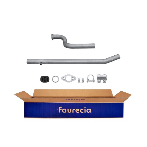 Exhaust Pipe Centre FAURECIA Kit Easy2Fit for e.g. FIAT Panda