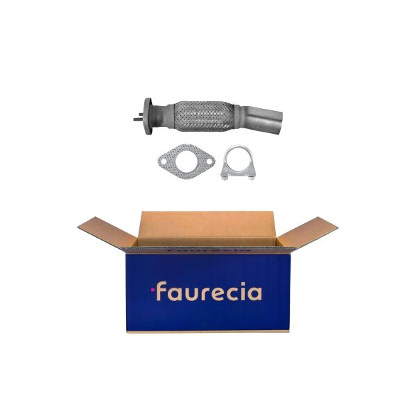 Exhaust Pipe Centre Mid-Pipe FAURECIA Kit Easy2Fit for FIAT Stilo
