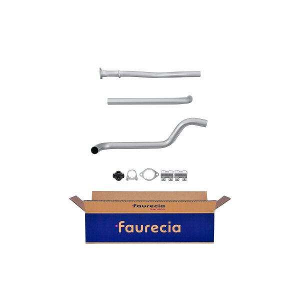 Abgasrohr Easy2Fit mit Anbauteilen HELLA für FORD FIESTA IV (JA_ JB_)
