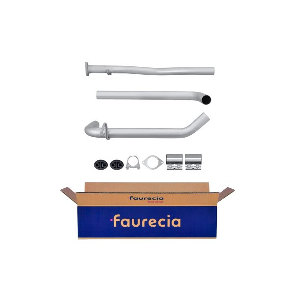 Exhaust Pipe Centre FAURECIA Kit Easy2Fit for e.g. FORD Fiesta