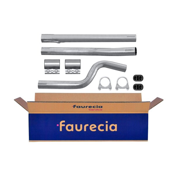 Exhaust Pipe Centre FAURECIA Kit Easy2Fit for e.g. OPEL Astra