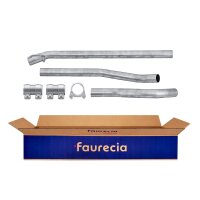 Exhaust Pipe Centre FAURECIA Kit Easy2Fit for e.g. OPEL...