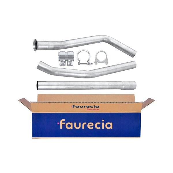 Abgasrohr Mitte FAURECIA Kit Easy2Fit für PEUGEOT 206 Schrägheck