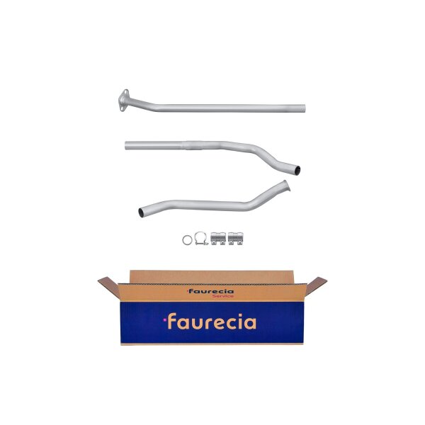Exhaust Pipe Centre FAURECIA Kit Easy2Fit for e.g. PEUGEOT 307