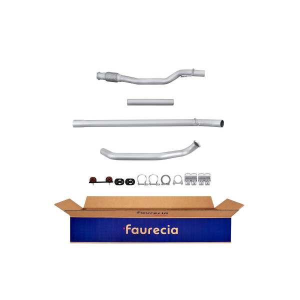 Abgasrohr Auspuff Mitte FAURECIA Kit Easy2Fit für u.a. PEUGEOT 407