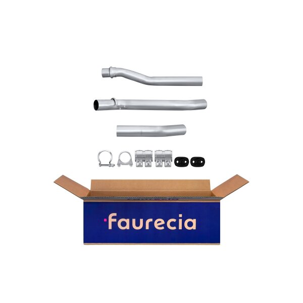 Exhaust Pipe Centre FAURECIA Kit Easy2Fit for e.g. PEUGEOT 407