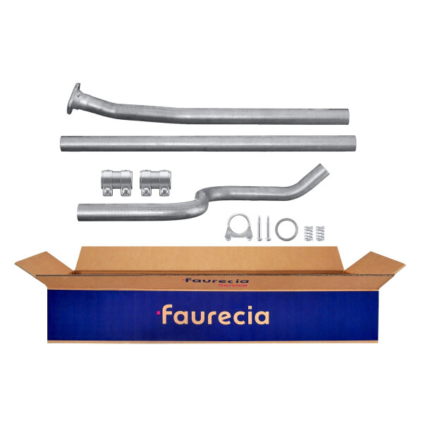 Exhaust Pipe Centre FAURECIA Kit Easy2Fit for e.g. PEUGEOT 207 SW