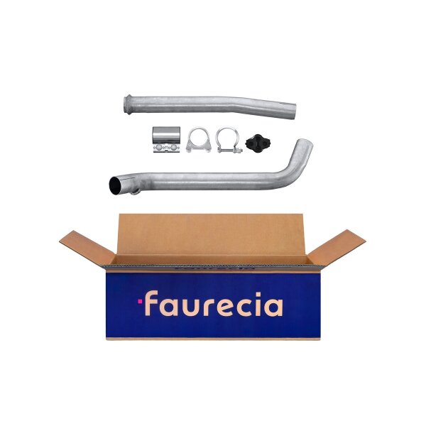 Exhaust Pipe Centre FAURECIA Kit Easy2Fit for e.g. CITROËN C4