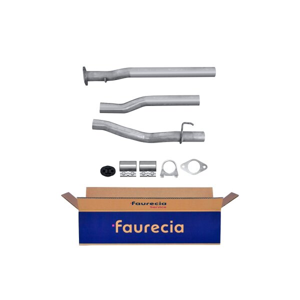 Abgasrohr Easy2Fit mit Anbauteilen HELLA für NISSAN QASHQAI