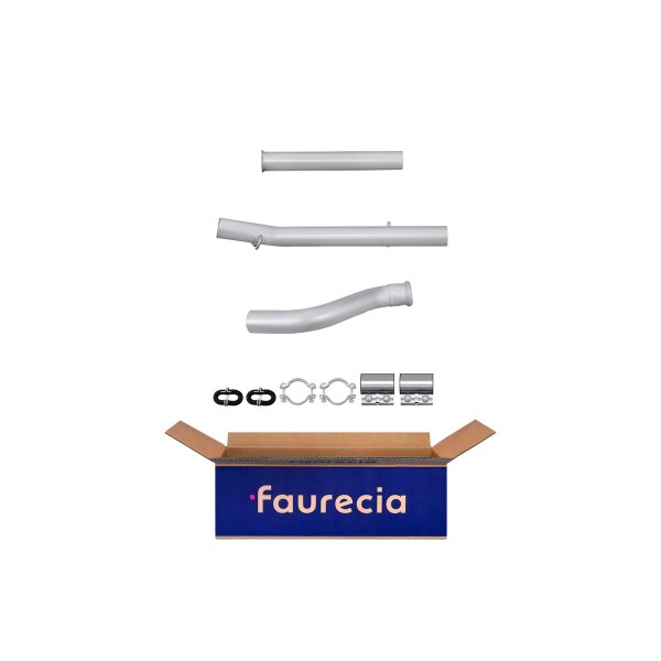 Abgasrohr Auspuff Exhaust System Mitte FAURECIA Kit Easy2Fit