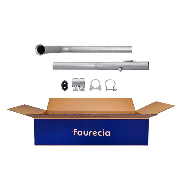 Abgasrohr Auspuff Exhaust System Mitte FAURECIA Kit Easy2Fit