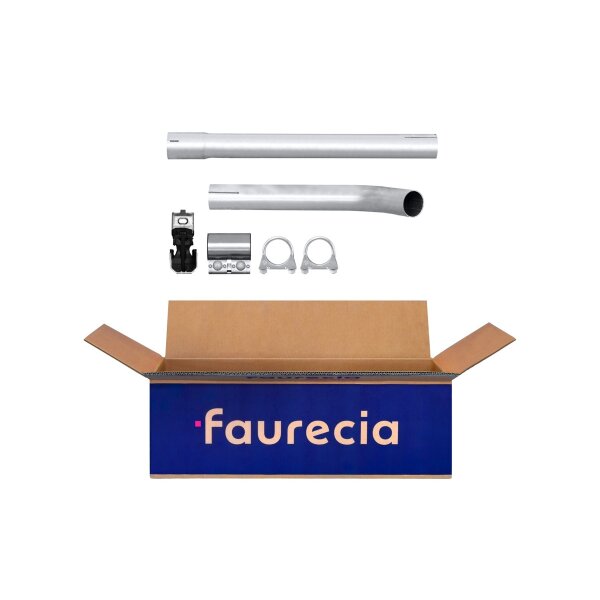 Abgasrohr Mitte FAURECIA Kit Easy2Fit für u.a. RENAULT Clio III